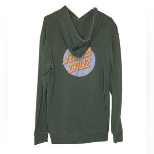 Santa Cruz sage green hoodie